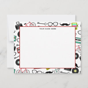 Hipster Theme plat Cartes pour notes