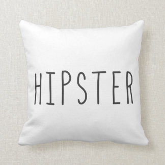 Hipster Throw Pillow
