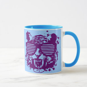 Hipster Tiger Mug