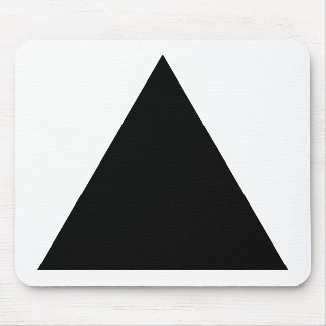 hipster triangle mouse pad (Front)