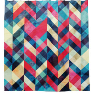 Hipster zigzag: grunge seamless pattern.