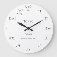 Hiragana Japanese Custom City Country Time Zone