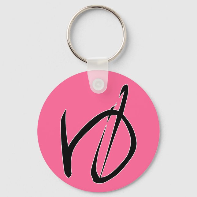 Hiragana "Yu" Keychain (Front)