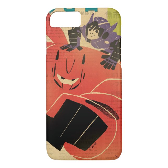 Hiro And Baymax Propaganda Case-Mate iPhone Case (Back)