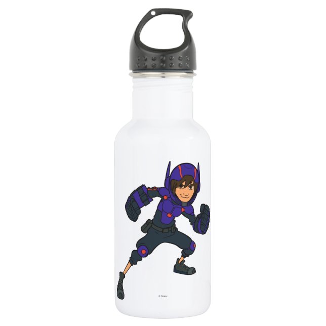 Hiro Hamada Purple 532 Ml Water Bottle (Front)