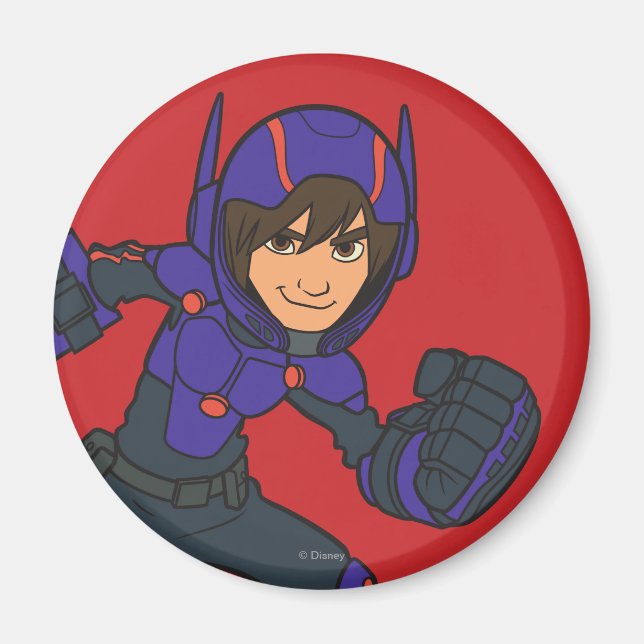 Hiro Hamada Purple Magnet (Front)