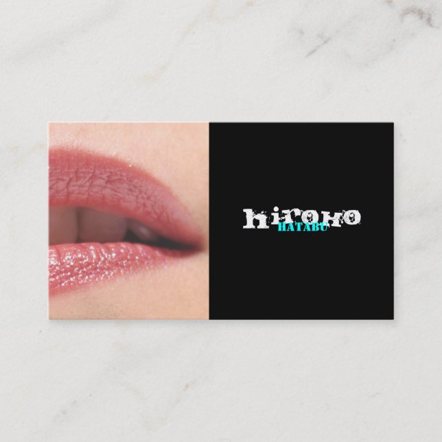 hiroko hatabu business card (Front)