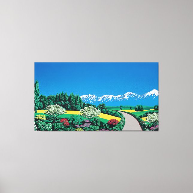 hiroshi nagai art paintings canvas print (Front)