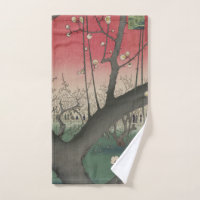 Hiroshige Plum Estate Kameido: Vintage Japanese