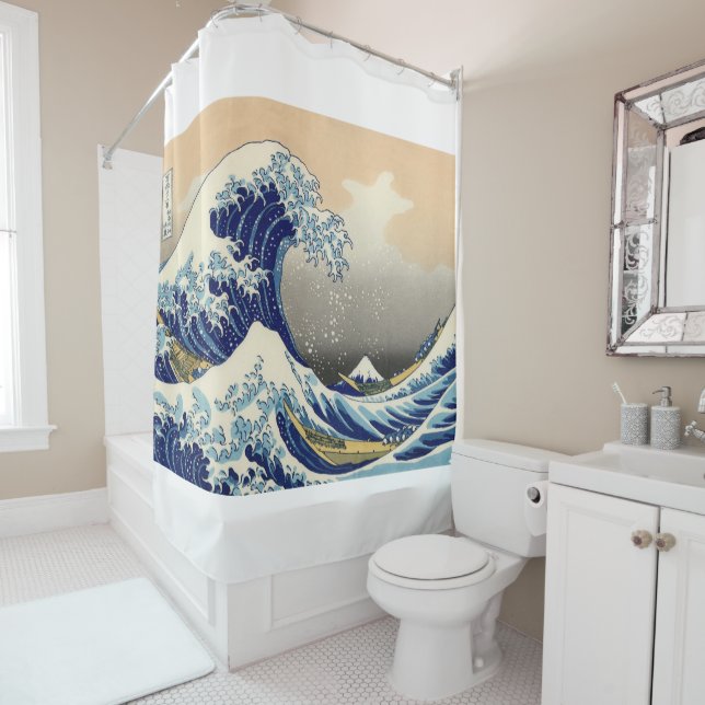 Hiroshige The Great Wave Off Kanagawa (In Situ)