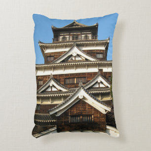Hiroshima Castle 広島城, Hiroshima, Japan Accent Pillow