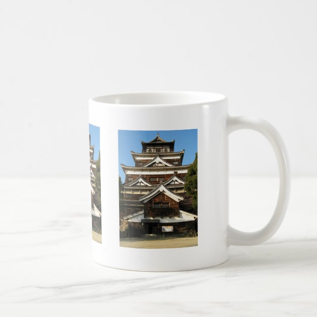 Hiroshima Castle 広島城, Hiroshima, Japan Coffee Mug (Right)