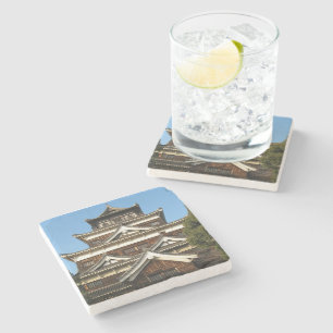 Hiroshima Castle 広島城, Hiroshima, Japan Stone Coaster