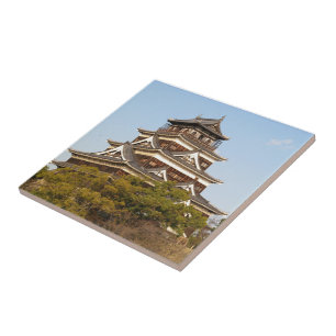 Hiroshima Castle 広島城, Hiroshima, Japan Tile