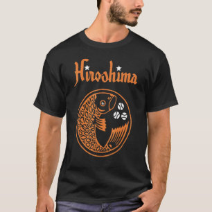 Hiroshima Japan White Koi Fish Japanese Nishikigoi T-Shirt