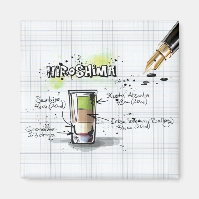 Hiroshima Magnet (Front)