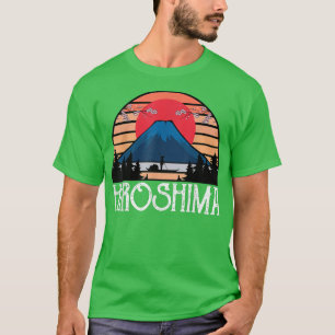 Hiroshima Vintage Japanese Asian Asia Japan Retro T-Shirt