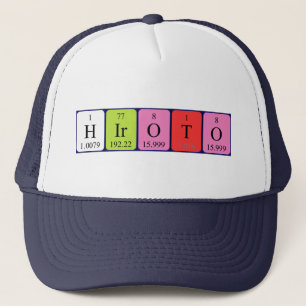 Hiroto periodic table name hat