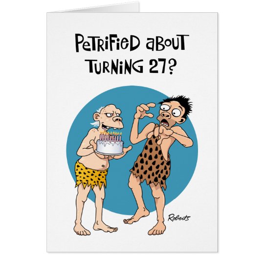 His 27th Birthday Card