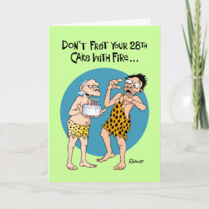 His 28th Birthday Card
