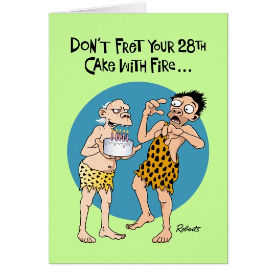 His 28th Birthday Card