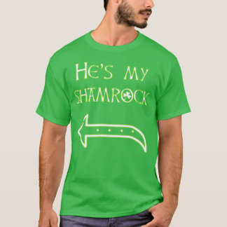 His and Hers Couples Men Women Matching St Day T-Shirt