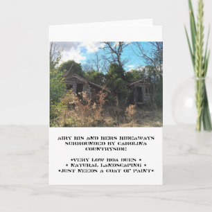 his and hers fixer-uppers greeting card