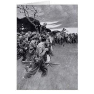 His army broke up weeping and sobbing'