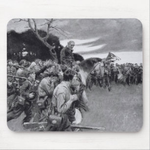 His army broke up weeping and sobbing' mouse pad