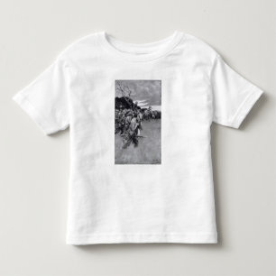 His army broke up weeping and sobbing' toddler t-shirt