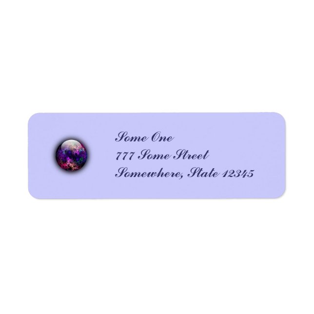 His Bright Materials Address Labels (Front)