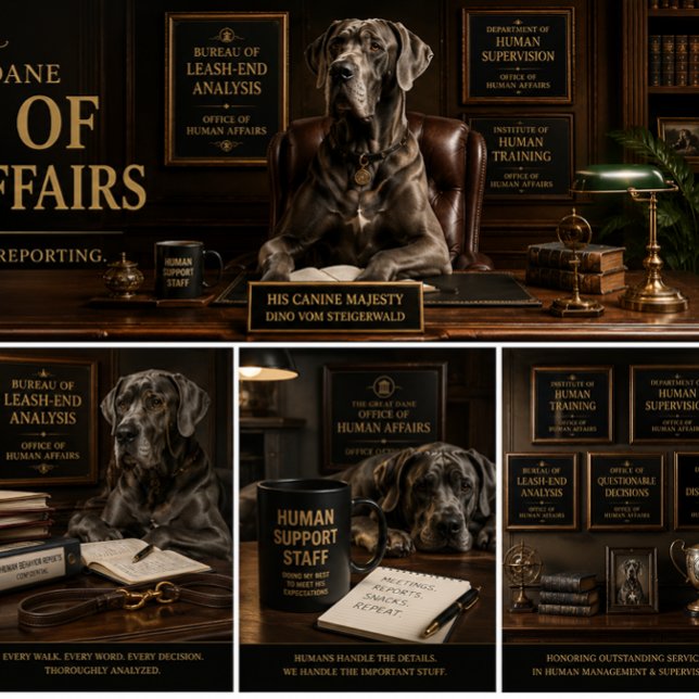 His Canine Majesty Great Dane Mug (Creator Uploaded)