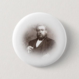 His creed was Christ crucified. 2 Inch Round Button