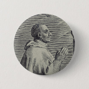 His Eminence Saint Charles Borromeo 2 Inch Round Button