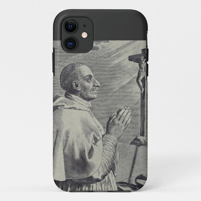 His Eminence Saint Charles Borromeo Case-Mate iPhone Case (Back)