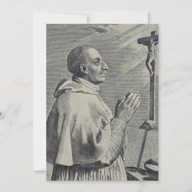 His Eminence Saint Charles Borromeo Invitation (Front)