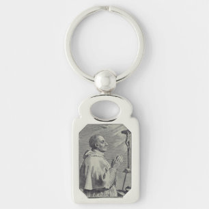 His Eminence Saint Charles Borromeo Keychain