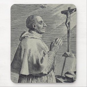 His Eminence Saint Charles Borromeo Mouse Pad