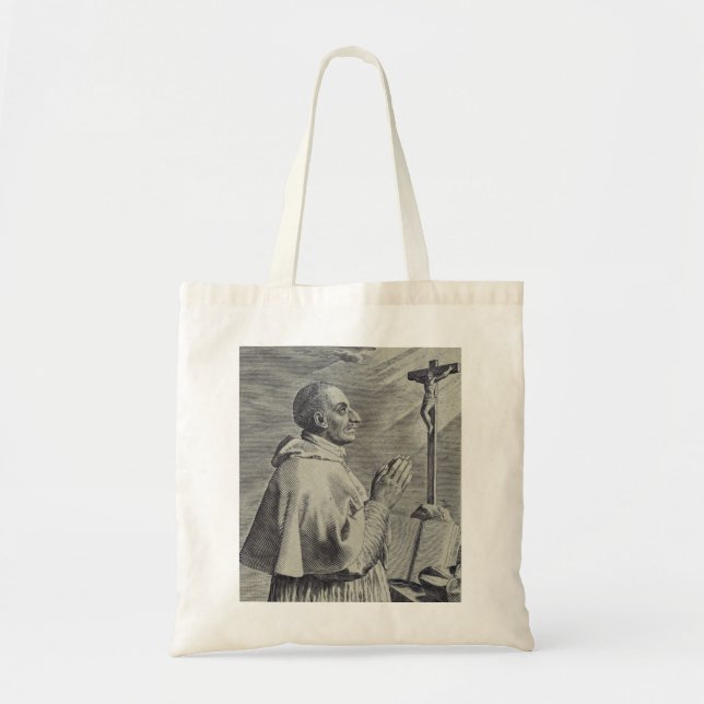 His Eminence Saint Charles Borromeo Tote Bag (Front)