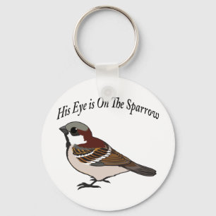 His eye is on the Sparrow Keychain