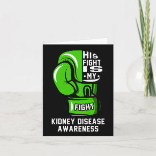 His Fight Is My Fight Kidney Disease Awareness App Card