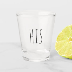 His Funny Gift Shot Glass