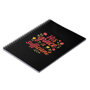 His Grace is Sufficient Notebook