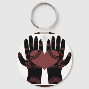His healing hands keychain