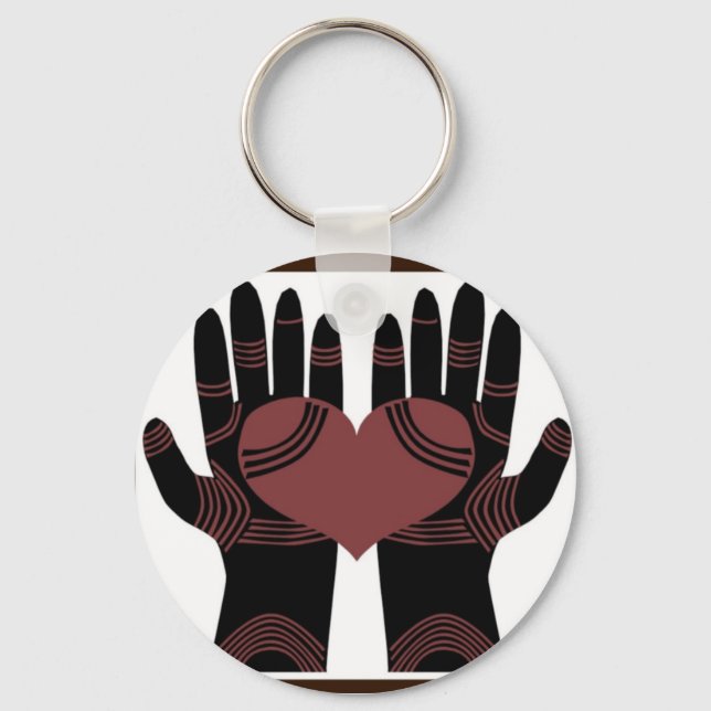 His healing hands keychain (Front)