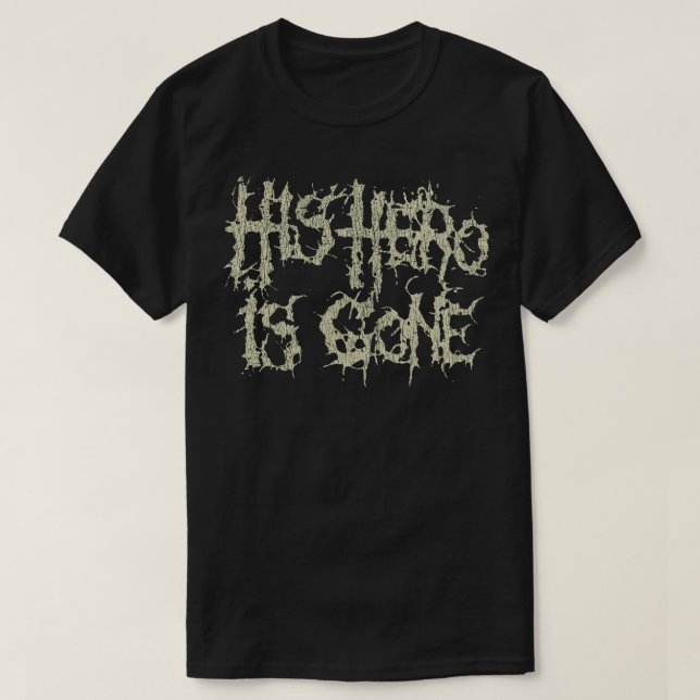 His Hero Is Gone 1995 T-Shirt (Design Front)