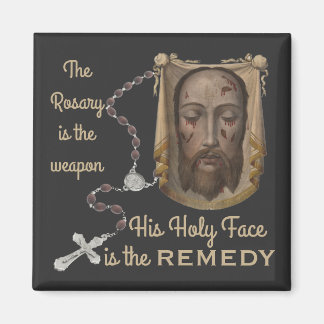 His Holy Face is the REMEDY Magnet