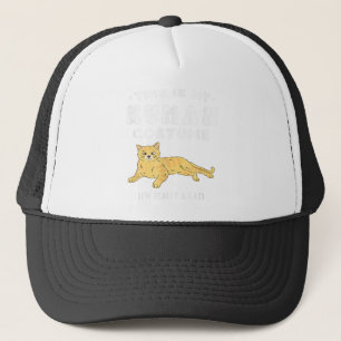 His Is My Human Costume I Really A Cat Abby Cat Trucker Hat