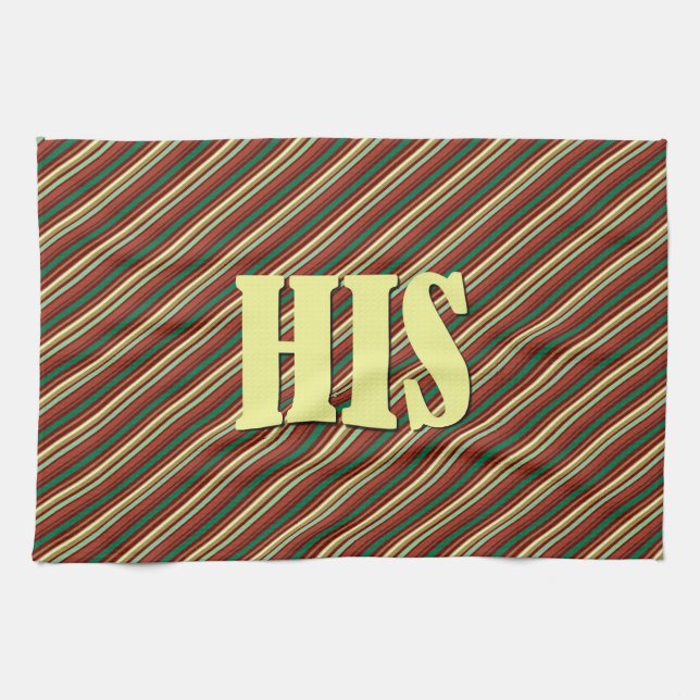 HIS KITCHEN TOWEL (Horizontal)