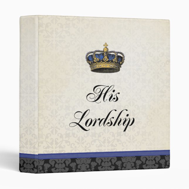 His Lordship Binder (Front/Spine)